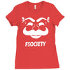 new mr robot fsociety Ladies Fitted T-Shirt