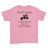 motorbike i don't snore biker's biker Youth Tee