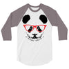cool panda 3/4 Sleeve Shirt