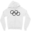 olympic rings Zipper Hoodie