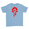 world of warcraft mists of pandaria horde Youth Tee