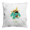 ok Throw Pillow