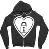 locked Zipper Hoodie