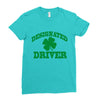designated driver Ladies Fitted T-Shirt