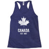 Canada Est 1867 Racerback Tank