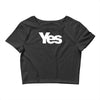 vote yes for scotland scottish independence Crop Top