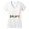 uk grime Women's V-Neck T-Shirt