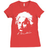 albert einstein Ladies Fitted T-Shirt