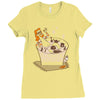 the dude abides Ladies Fitted T-Shirt