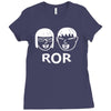 ror Ladies Fitted T-Shirt