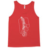 saxophone player Tank Top
