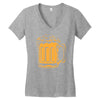 iowa city beer Women's V-Neck T-Shirt
