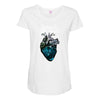 nature in my heart Maternity Scoop Neck T-shirt