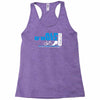 tour de france alp d'huez cycling Racerback Tank