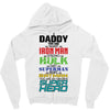 daddy you are my favorite superhero Zipper Hoodie