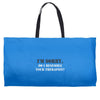 resemble your therapist Weekender Totes