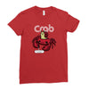 crab Ladies Fitted T-Shirt