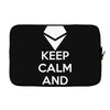 Keep Calm And Hodl Ethereum Laptop sleeve