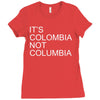 it's colombia not columbia Ladies Fitted T-Shirt