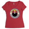 bravo's gym Women's Triblend Scoop T-shirt