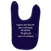 funny engineer geek quote Baby Bibs