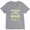 grumpy old crane operator V-Neck Tee
