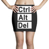 control alt delete Mini Skirts