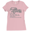 aliens nuke from orbit Ladies Fitted T-Shirt
