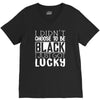 i didn't choose to be black V-Neck Tee