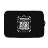 vintage made in 1958 perfectly aged a living legend Laptop sleeve