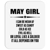Super May Girl Mousepad