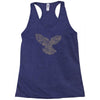 dove typography Racerback Tank