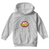 POW! Funny Explosion Cartoon Youth Hoodie