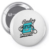 reading is awesome Pin-back button