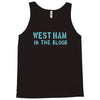 west ham in the blood retro style new Tank Top