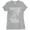 come to the dark side we have cookies funny Ladies Fitted T-Shirt