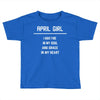 April Girl Toddler T-shirt