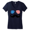 america Women's V-Neck T-Shirt