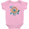 turn the time twist the space Baby Bodysuit