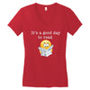 it's a good day to read Women's V-Neck T-Shirt