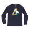 where rainbows come from (green) Long Sleeve Shirts