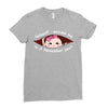 November Peeking Out Asian Baby Girl Ladies Fitted T-Shirt