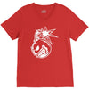 angry bomb V-Neck Tee