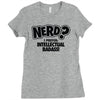 nerd Ladies Fitted T-Shirt