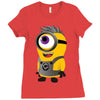 minion funkey Ladies Fitted T-Shirt