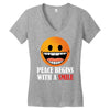 Smile Women's V-Neck T-Shirt