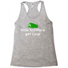 little brothers get luigi Racerback Tank
