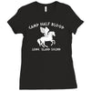 camp half blood long island sound Ladies Fitted T-Shirt