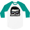 jfk sunglasses 3/4 Sleeve Shirt
