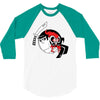 samurai jack and aku yin yang 3/4 Sleeve Shirt